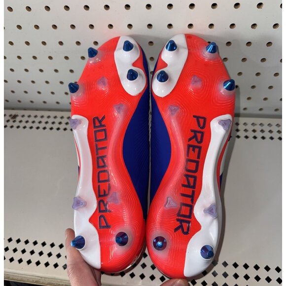 Adidas Predator Elite Laceless SG Mens Soccer Cleats Size 10.5 Blue IF6318 - Picture 7 of 13